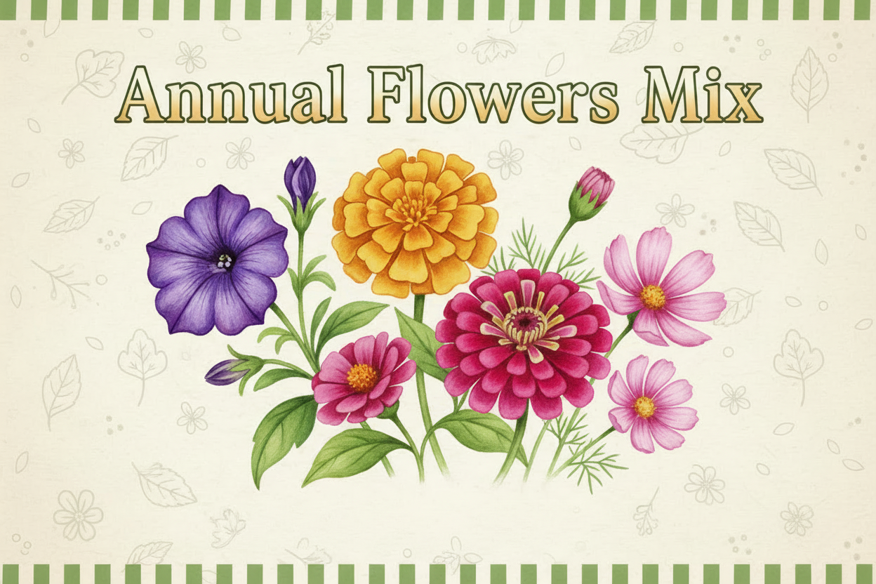 Annual Flowers Mix