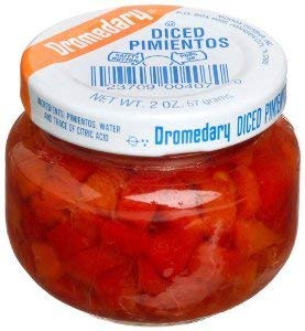 Dromedary Diced Pimentos - Pack of 12 Jars of Diced Pimientos - Great Value