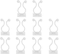 10 Pcs Plant Climbing Wall Self-Adhesive Fixed Clip Climbing Vine Vegetable Hook Garden Clip Hanging Stora Wire Home Sticky Plant Support Structures