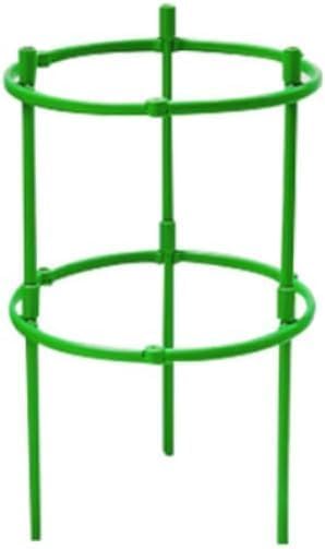 Green Tomato Cage | Tomato Support | Adjustable Green Plant Supports for Garden | 48in Deformable Assembled Support | Trellis for Vegetable, Flower and Fruit Growing