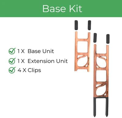 Treleaf Stella Regular Extension Kit - Wooden Extendable Plant Trellis for Indoor Climbing Houseplants - Modular Plant Support