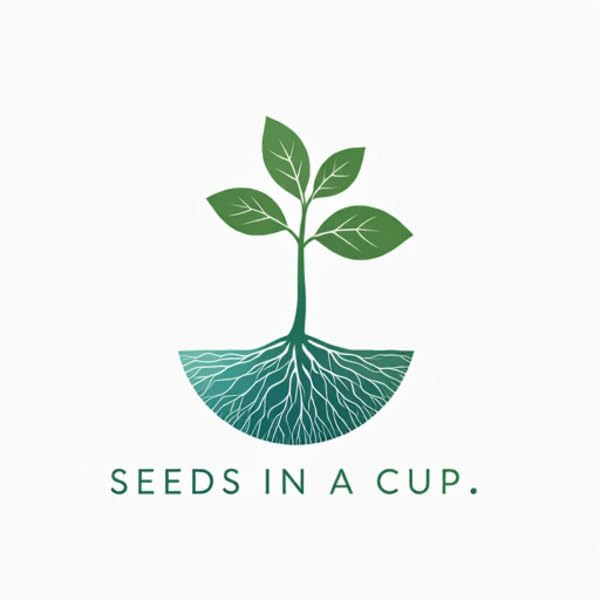 Seeds In A Cup: Herb Growing Kit | Indoor Herb Garden Starter | Premium Seeds and Soil | 3 Pack of Herbs | Multiple Combinations Available | (Flavorful Trio: Sage Lavender Lemon Balm)