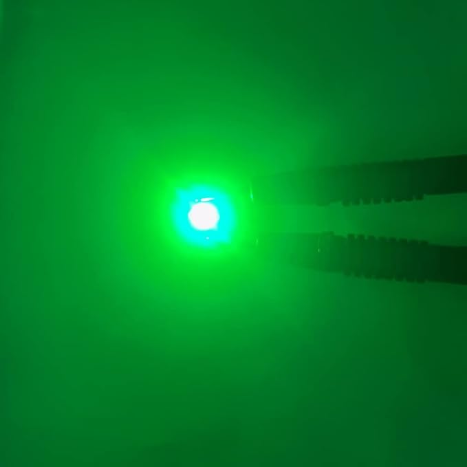50 pcs High Power Led Chip on Board 3W Green (400mA-700mA / DC 3V-3.4V / 3 Watt) Super Bright Intensity SMD COB Light Emitter Components Diode 3 W Bulb Lamp Beads DIY Lighting