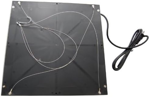 HQRP Quad Indoor Garden LED Light Panel for Growth Stimulate Blue + Red + Orange + White 460/630/610 nm 225 LED 14W 12V