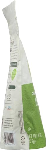 Nutiva Organic Raw Shelled Hemp Seed, USDA, Non-GMO, Non-BPA, Whole 30 Approved, Vegan, Gluten-Free & Keto, 10g Protein and 12g Omegas per Serving for Salads, Smoothies & More, Nutty flavor, 8 Ounce