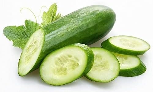 30 Beit Alpha Burpless Sweet Cucumber Seeds, Heirloom Non-GMO, Non-Bitter and Acid Free, Crispy and Delicious, Cucumis sativus, from USA
