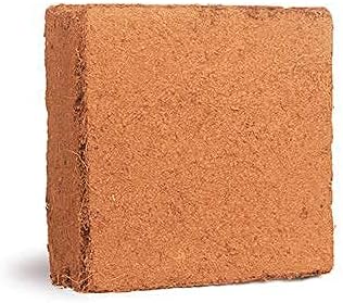 Kempf Organic Coco Coir Brick (10lbs) - Expanding Garden Soil & Potting Mix, for Indoor Plants & Outdoor Plants, Washed Coconut Husk Fiber Planting Seed Starter