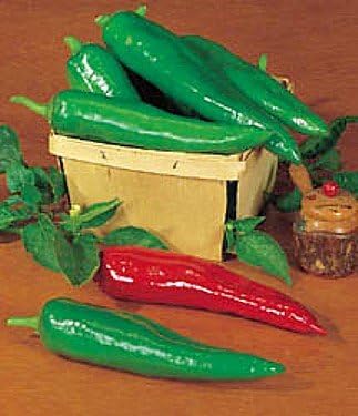 Pepper Hot Anaheim Chili Great Heirloom Vegetable Seeds by Seed Kingdom (300 Seeds)