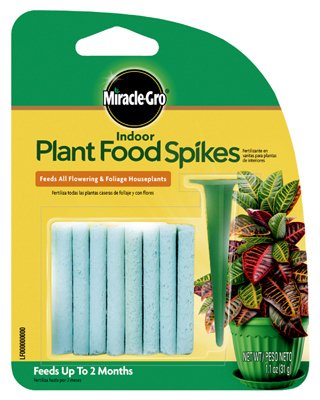 Plant Food Spikes, 6-12-6 Formula, 1.1-oz.