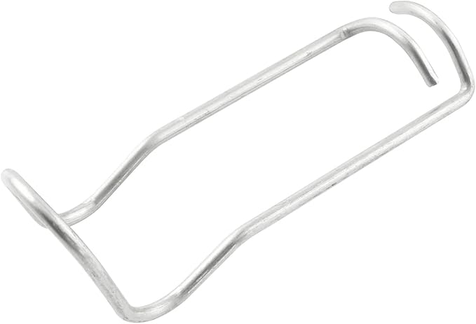 TAODAN 20PCS 11mm Climbing Pipe Support Fixing Tool Pipe Support Clamp Vegetable Trellis Wire Clip Plant Cages Steel Buckle Fixing Clamp Plant Cages Connector for Garden Greenhouse Plants