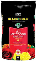 Black Gold 1410102 16 QT U 16 Quart All Purpose Potting Soil with Fertilizer