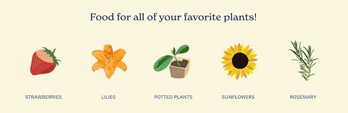 True Organic All Purpose Plant Food – Organic Fertilizer for Fruits, Vegetables, Flowers, and Herbs – 12lb Bag Covers 261 sq. ft.