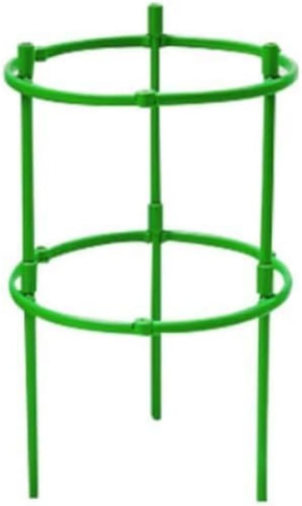 Garden Plant Support Cage, Adjustable Tomato Trellis, Green, 48 Inch, Deformable Structure for Vegetables, Flowers, Fruits