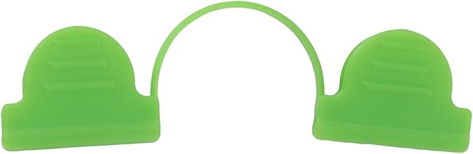 Acouto Greenhouse Arch Frame Double 100PCS Greenhouse Arch Frame Double Plastic Heating Press Film Clamp Heating Press Film Plastic Greenhouses & Plant Germination Equipment (4mm)