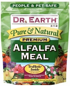 Dr. Earth Alfalfa Meal PLNT FD 3LB