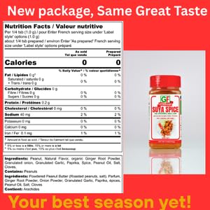Geenafoods Suya pepper, African( Nigerian & Ghanaian)-Inspired Seasoning pepper Blend for Beef and Steak Grilling . HerbMix with a Unique Spicy Sweet Flavor for seasoning your Chicken , Meat, BBQ, Soups, Stews and More.