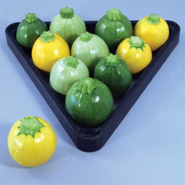One Ball Squash Seeds for Planting (10 Seeds) - Exotic Pool Ball Sized Edible Squash