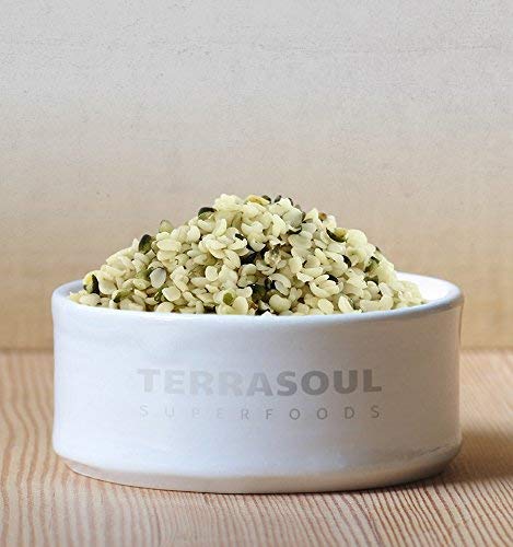 Terrasoul Superfoods Organic Hemp Seeds, 2 Lbs (2 Pack) - Hulled | Fresh | Protein Rich | Omega Fats