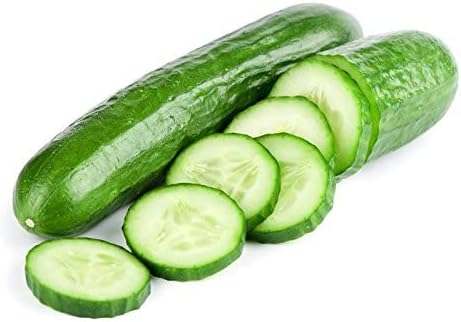 30 Beit Alpha Burpless Sweet Cucumber Seeds, Heirloom Non-GMO, Non-Bitter and Acid Free, Crispy and Delicious, Cucumis sativus, from USA