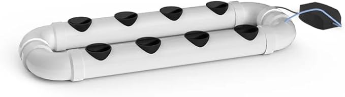 Grower Cloner DWC 8 Plant Hydroponic Starter & Cloning Kit with Aeration System