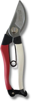 Professional Grade Hand Prunner Japanese Steel Red/White