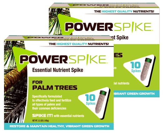 for Palm Trees, Palm Tree Fertilizer Spike. Essential Nutrient Spike specifically formulated to Effectively Feed and fertilize All Types of Palm Trees and Address Common Deficiencies. (20)