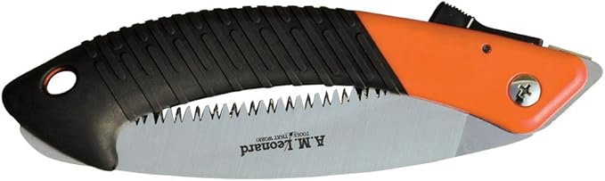 A.M. Leonard Tri-Edge Folding Pruning Saw, 7-inch Curved Blade