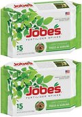Jobe's Tree & Shrub Fertilizer Spikes, 15 Spikes (2 Pack)