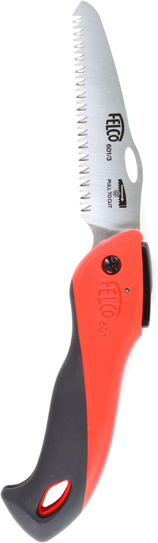 FELCO 601 Folding Pruning Saw – Compact Pull-Stroke Saw for Gardening & Vineyard Use | Tree Branch Cutter | Folding Handsaw with Chrome-Plated 4.7" Blade, Non-Slip Handle, Blade Lock, Swiss Precision