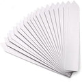 KINGLAKE Large Plant Labels,Plastic Plant Tags 7.8 Inch,100 Pcs Nursery Garden Labels Plants Markers for Outdoor Garden Waterproof,Plants Name Tags White with Marking Pen