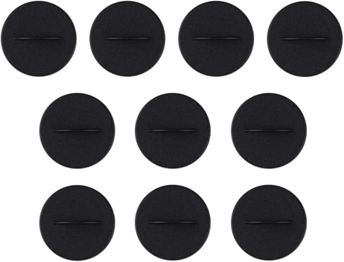 Hydroponics Pod Hole Cover 10pcs (Black)