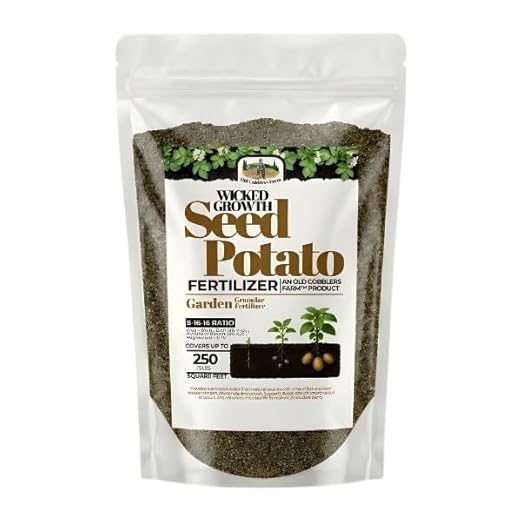 Old Cobblers Farm™ Wicked Growth Seed Potato Fertilizer-Strengthens Roots, Boosts Yields, and Supports Healthy Potato Growth with Eco-Friendly, Slow-Release Nutrients (5/10/15/20 lbs) (10lbs)