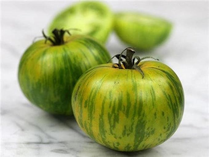 KIRA SEEDS - Seeds Green Zebra Tomato - Heirloom Vegetable - GMO Free