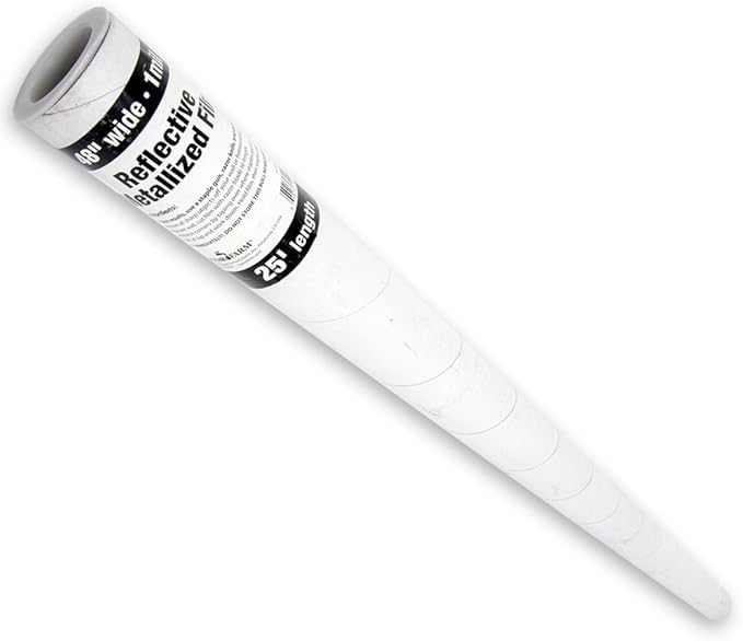 Hydrofarm MY1M25 25-Foot by 4-1/2-Foot 1 Ml Reflective Metalized Film