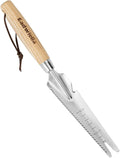 Hand Weeder Trowel Garden Weed Puller Weed Pulling Tool Hand Weeder Cutter Tool for Gardening Weeding Digging Cutting Transplanting Measuring Planting Removing Multi Use Garden Weed Picker Hand Tool