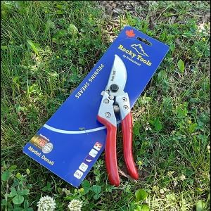 8" Professional SK5 Bypass Pruning Shears – Ultra Sharp Premium Garden Scissors, Ergonomic Non-Slip Handle, Heavy Duty Clippers for Roses, Flowers, Plants & Small Branches.