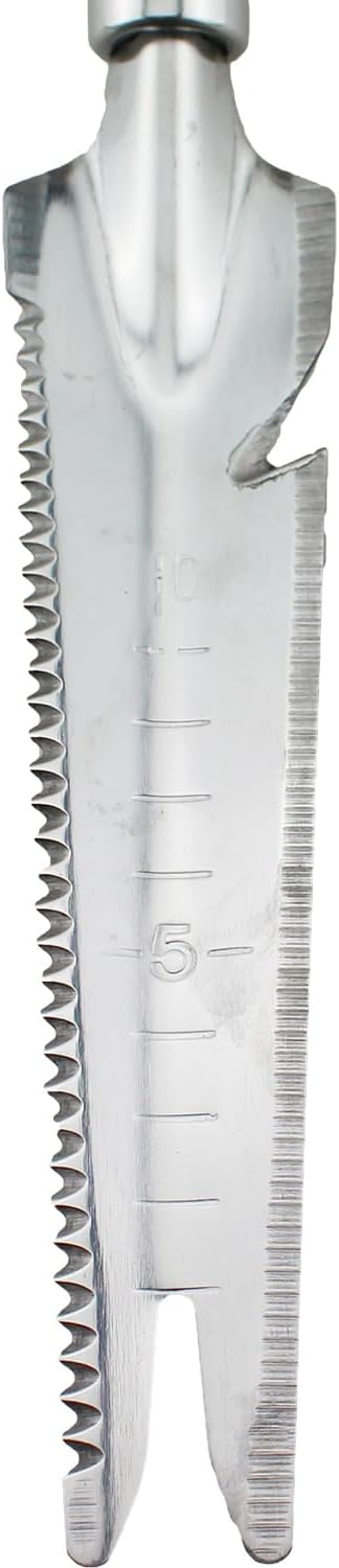 TAODAN 13 Inch Silver Stainless Steel Garden Weeding Trowel with Long Wooden Handle Drafting Tool Suitable for Transplanting Digging Planting Cutting