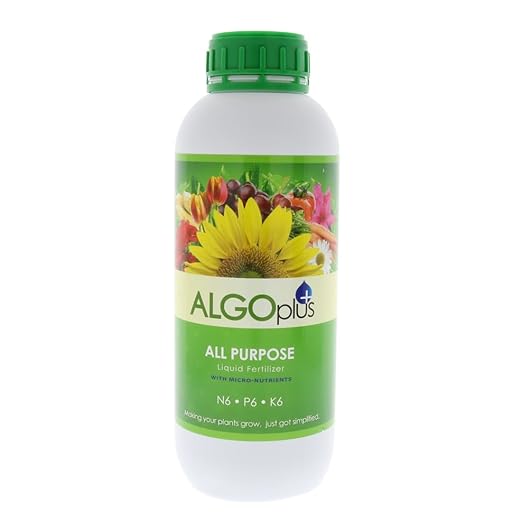 Algoflash All Purpose Formula - Liquid Fertilizer & Plant Food 1-Liter Bottle