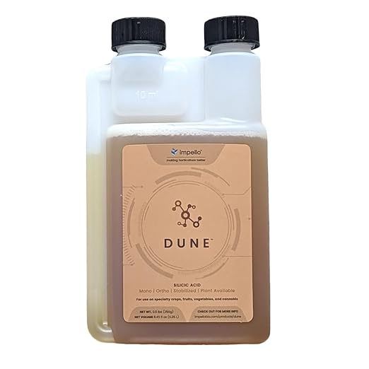 Dune - Bioavailable Silica for Plants – Strengthens Cell Walls, Boosts Growth & Stress Resistance – Bigger Yields – Hydroponic & Soil Compatible - Medicinal, Fruit, Vegetable & Ornamental Growers