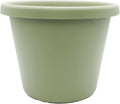 14 inch Round Classic Planter - Plastic Plant Pot for Indoor Outdoor Plants Flowers Herbs, Seafoam