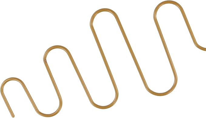 12 Pack Gold Plant Trellis for Potted Plant Indoor, Small Metal Trellis with 4 Different Patterns, Climbing Plant Support for Garden, Houseplant