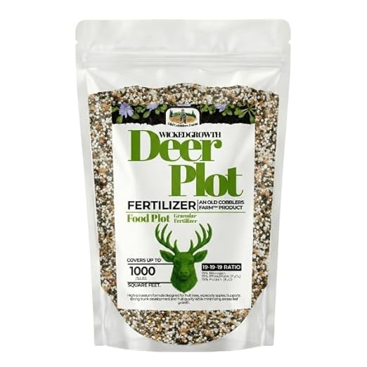 Old Cobblers Farm™ Wicked Growth Wildlife Deer Plot Fertilizer - Perfect Blend for Deer, Turkey & Game - Balanced NPK for Robust Growth (5 lbs | 10 lbs | 15 lbs | 20 lbs) (15 lbs)