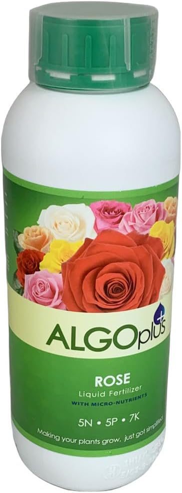 Algoflash Flowering Plants - Liquid Fertilizer & Plant Food 1-Liter Bottle