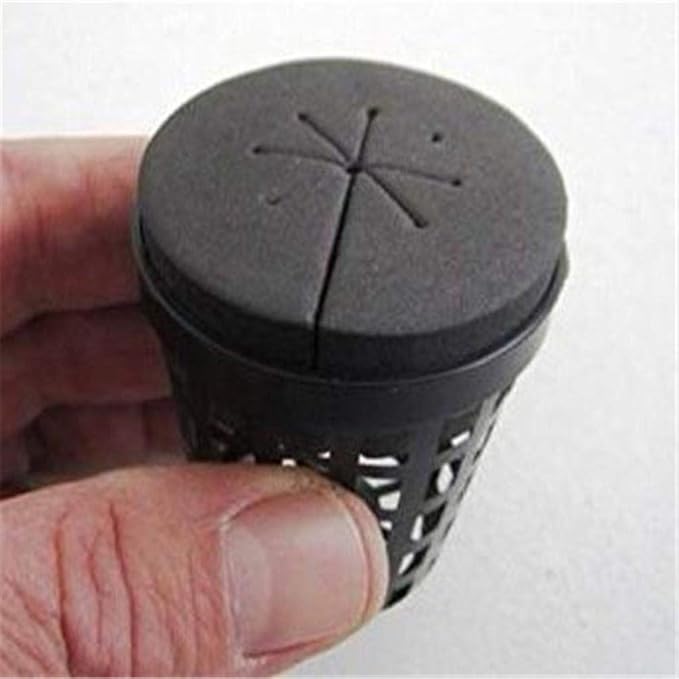 Cloning Collars Inserts, Garden Clone Collars Fits 2 Inch Net Cups, Hydroponics Systems Cloning Sponge DIY Foam Cloner Inserts for Plant(Size:30pcs)