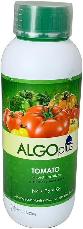 Algoflash Flowering Plants - Liquid Fertilizer & Plant Food 1-Liter Bottle