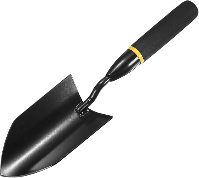 Gardening Trowel, 13 Inch Manganese Steel Garden Hand Shovel with Rubber Handle, Trowel Garden Tool for Farmer Soil Planting Digging Transplanting