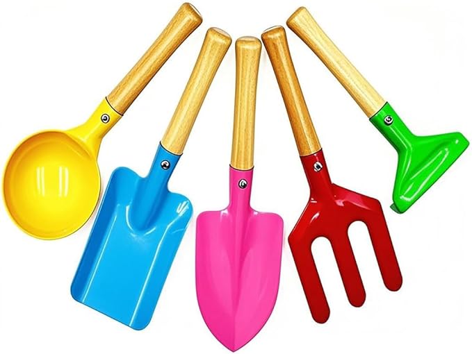 Gardening Tools Trowel, Rake, Shovel, Spoon, Fork for Gardening Tools Best Outdoor Easter Gift