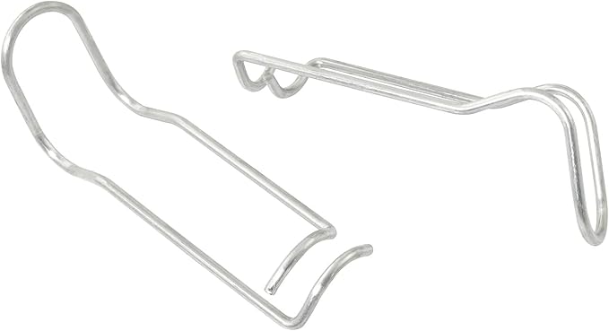 TAODAN 20PCS 11mm Climbing Pipe Support Fixing Tool Pipe Support Clamp Vegetable Trellis Wire Clip Plant Cages Steel Buckle Fixing Clamp Plant Cages Connector for Garden Greenhouse Plants