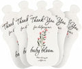 Seed Bloom Bottle Shaped Seed Paper – 5Pcs Pink Shower Favors for Guests with Wildflower Seeds, Writable & Plantable, Shower Favor Gifts for Guest
