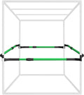 VIVOSUN Grow Tent High CFM Kit, Heavy-Duty Mounting Bars, High Airflow Support Pole Kit 24"-36" Adjustable, Suitable for 2’×2’, 2.3’×2.3’, 2.7’×2.7’, and 3’×3’ Tents, 4-Pack